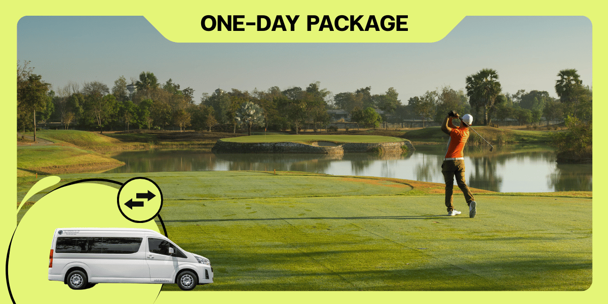 [ONE DAY GOLF] : Airport or Hotel ⇄ Gassan Legacy Golf Club (Lamphun)
